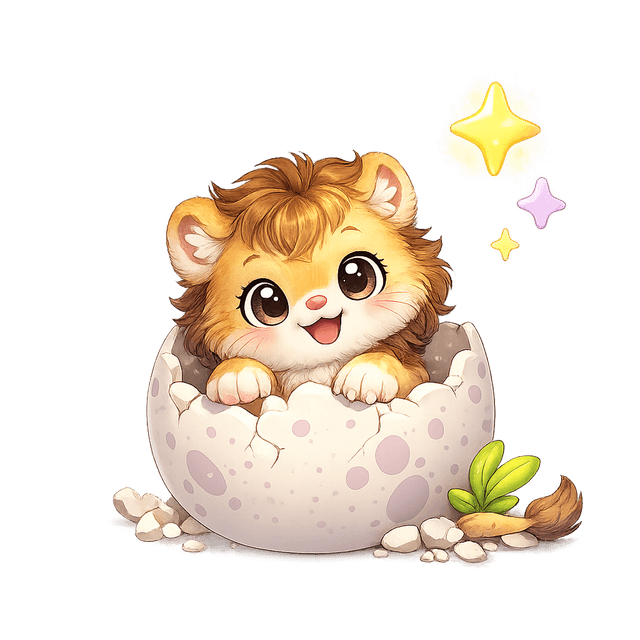 Lion Cub hatchling