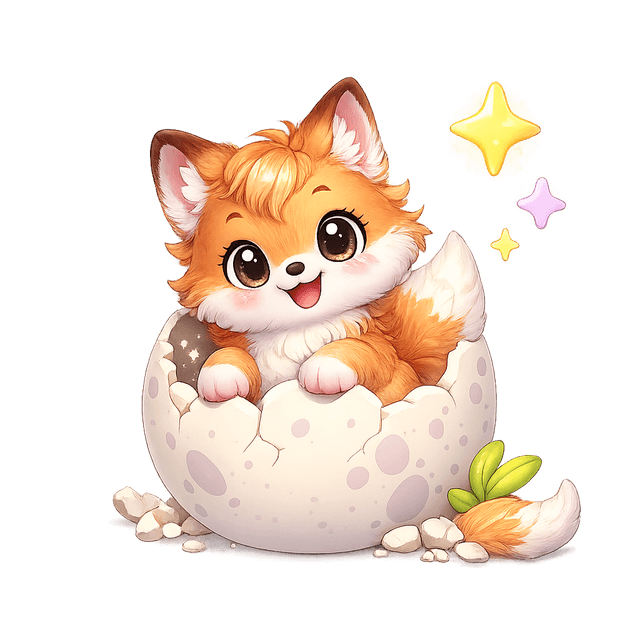 Fox Kit hatchling